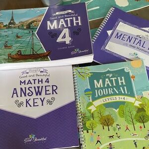 Simply Good and Beautiful Math 4 Set
